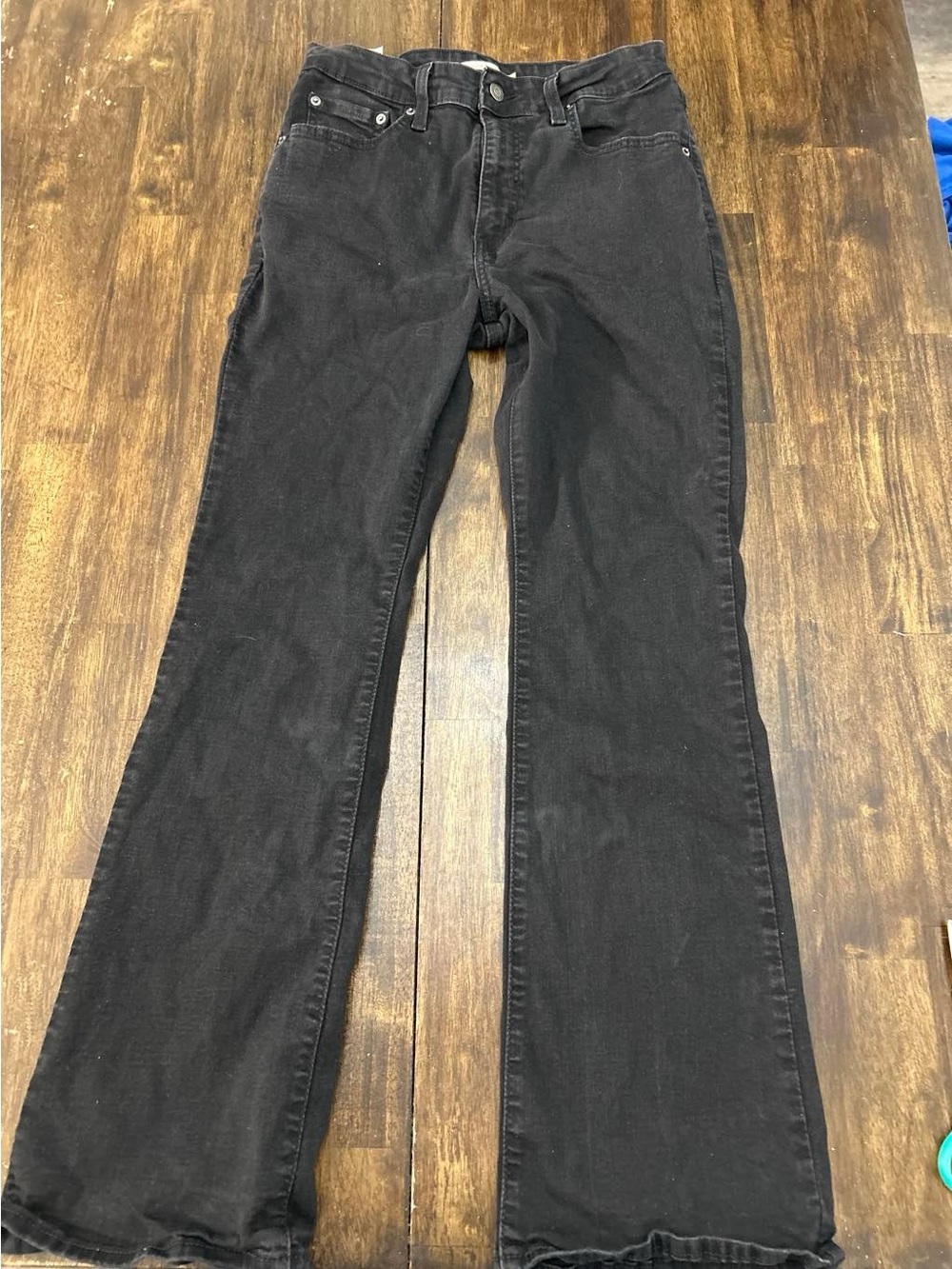 Levi's Black Flare Jeans
